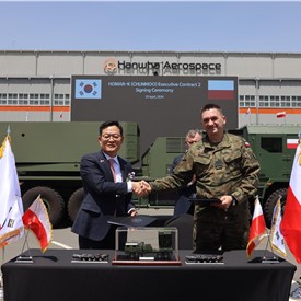 Hanwha Aerospace Signs 2nd Executive Contract for Polish Multiple Rocket Launcher System