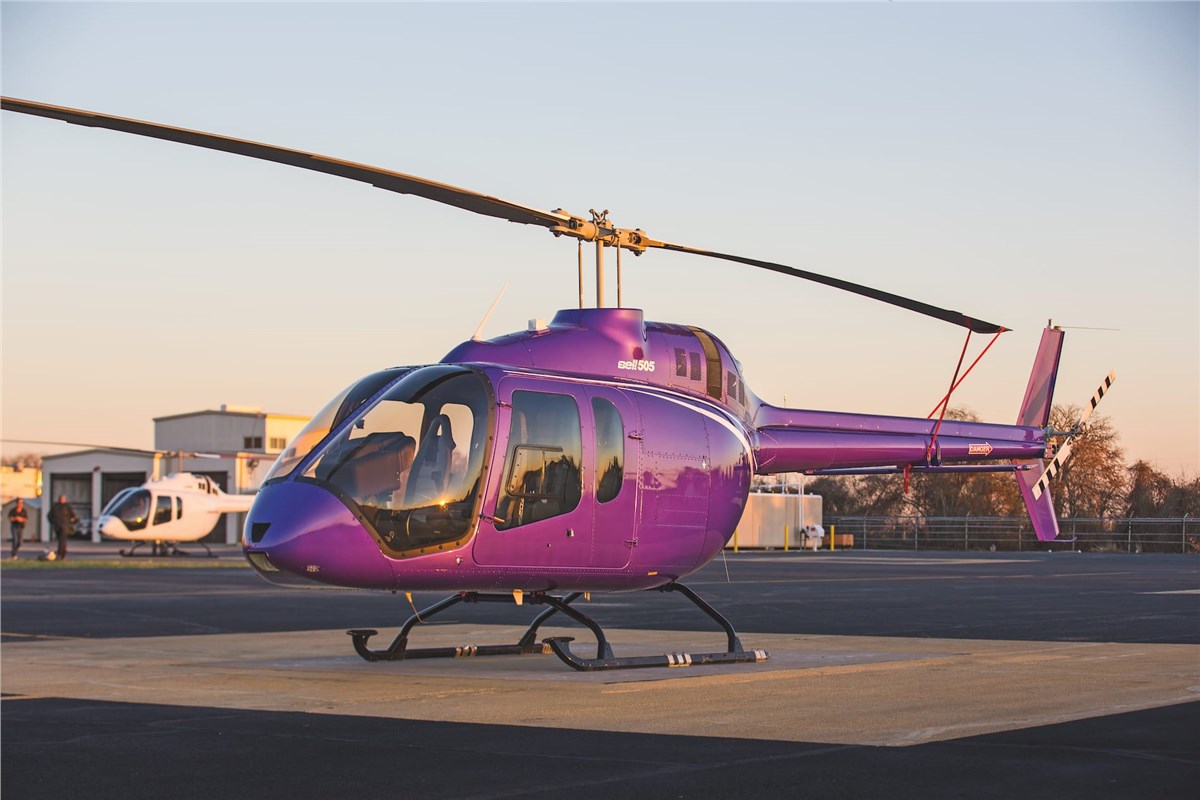 Bell Delivers First Three Bell 505 Helicopters to China