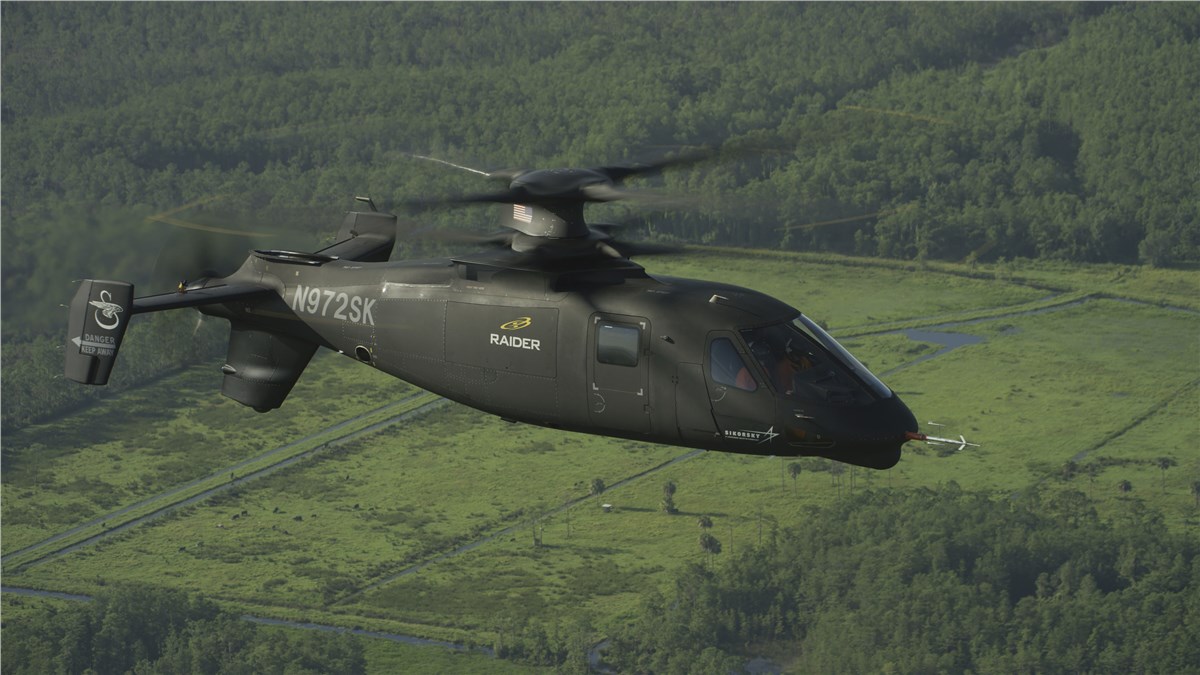 Sikorsky S97 Raider Exceeds 200 Knots as Company Prepares P