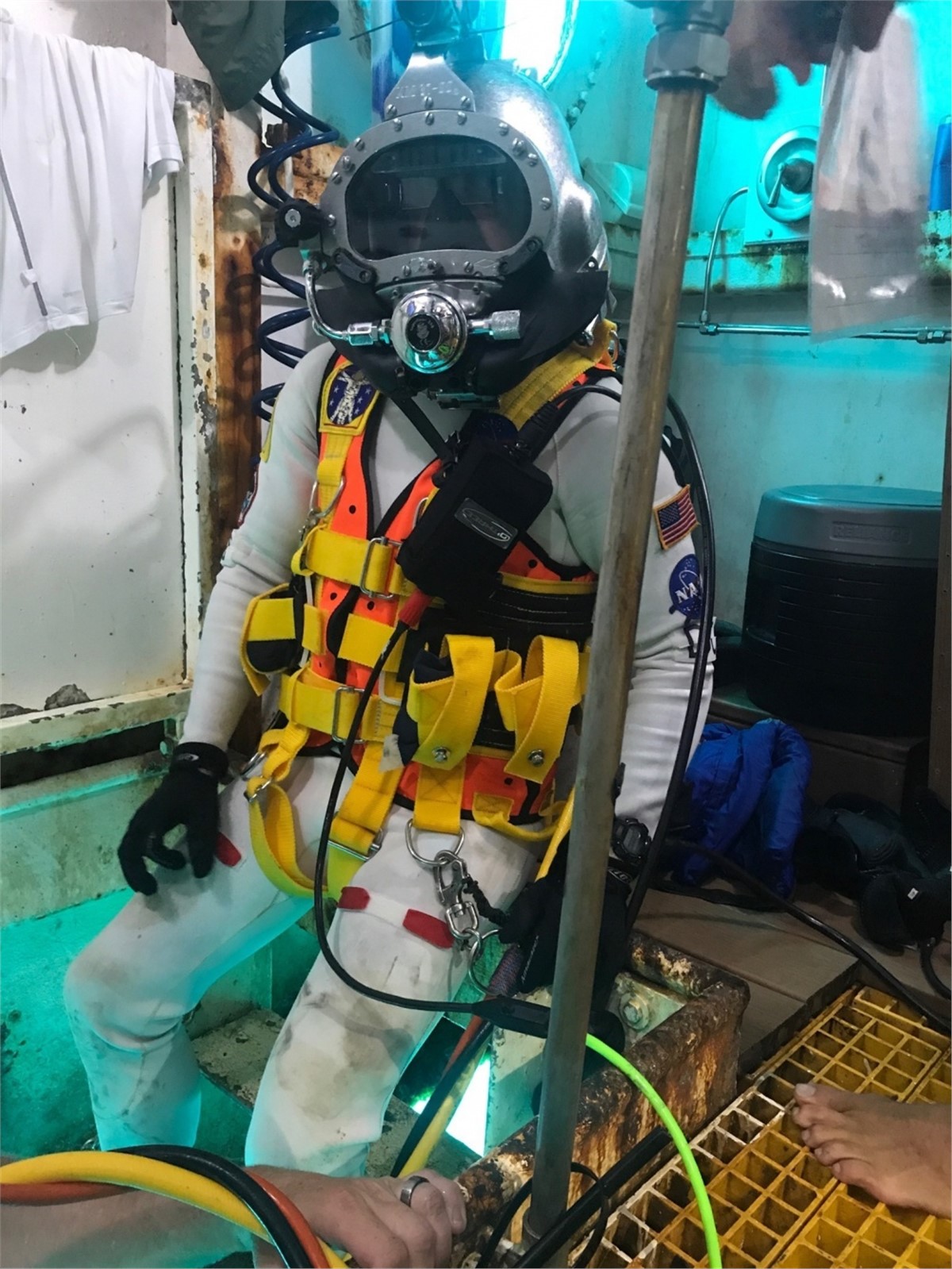 Navy Diving Equipment Tested by Astronauts for Space Explora