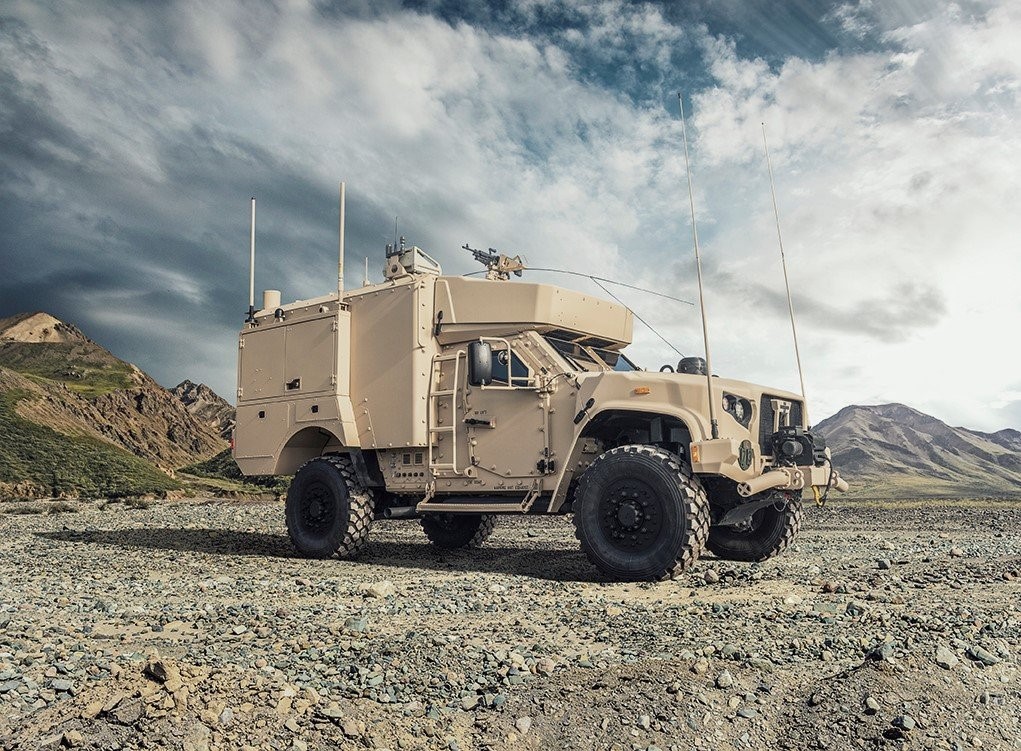 Oshkosh Defense Exhibits LATV Command and Control Capabilit