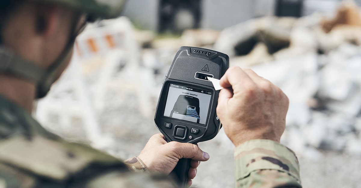 FLIR Launches the Fido X4 Premium Handheld Explosives Trace
