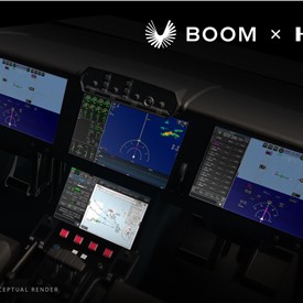 Image - Boom Supersonic selects Honeywell Anthem integrated flight deck for Overture aircraft