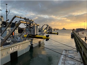 Kraken KATFISH on MSF drone vessels