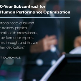 KBR Secures 10-Year Subcontract for USAF Human Performance Optimization
