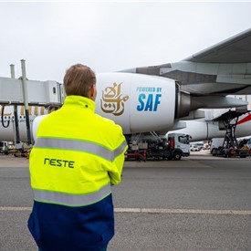 Neste Supplying SAF to Emirates for Flights from Amsterdam Airport Schiphol