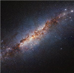 M82 (NIRCam image - shorter wavelengths)