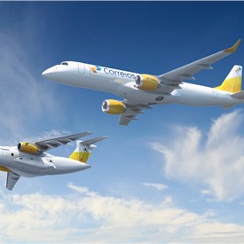 Image - Embraer and Correios Sign MoU for Optimization Studies in Air Cargo Transport