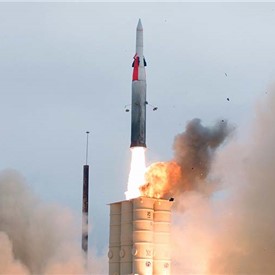 Image - IAI's Arrow-2 and Arrow-3 Intercepting the Many Threats Launched from Iran