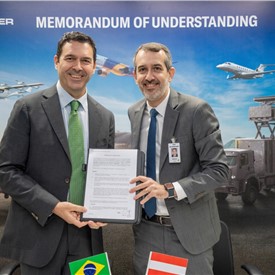Image - Embraer Signs MoU With AICAT to Improve Cooperation With the Austrian Aerospace Industry