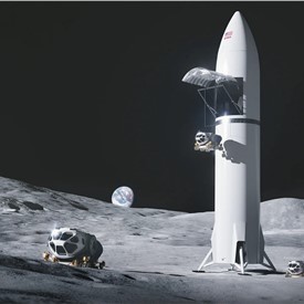 Work Underway on Large Cargo Landers for NASA's Artemis Moon Missions