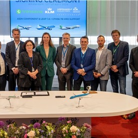 AFI KLM E&M Strengthens Collaboration with Transavia