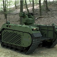 Milrem Robotics Showcases THeMIS Combat-Cargo UGV at Indo Defence 2025