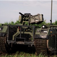 Milrem Robotics and Frontline Integrate THeMIS UGV and BURIA RWS into a Unified Combat Support System