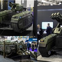 Milrem Robotics Showcases Advanced THeMIS Combat UGV Solutions at DSEI 2025