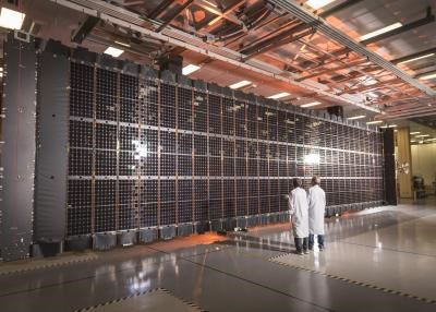 LM Completes 1st Flexible Solar Array for LM 2100 Satellite