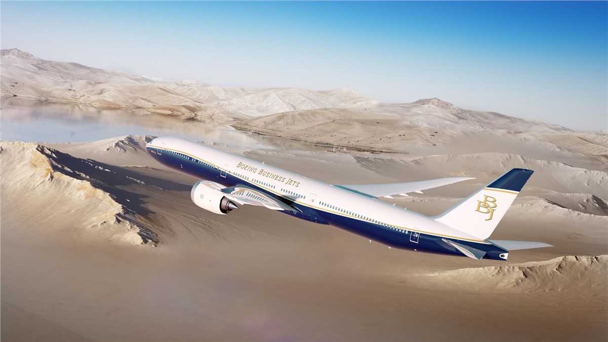 Boeing Launches LongestRange Business Jet Ever with BBJ 777