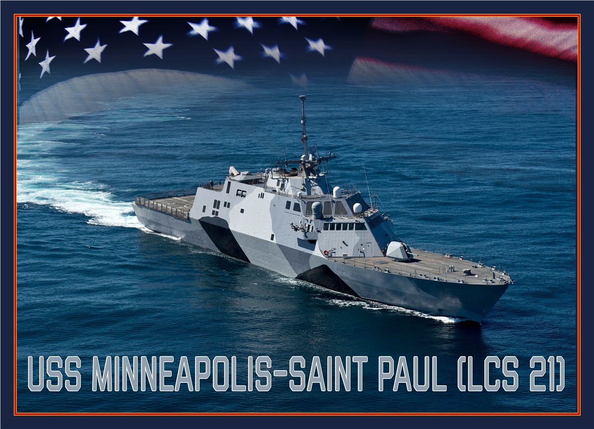 Navy to Christen LCS Minneapolis Saint Paul