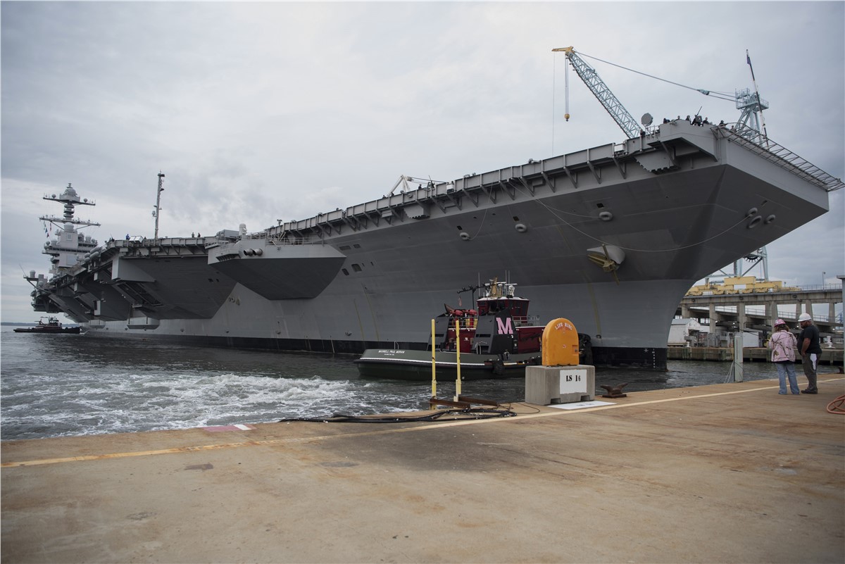 USS Gerald R. Ford Returns to Sea