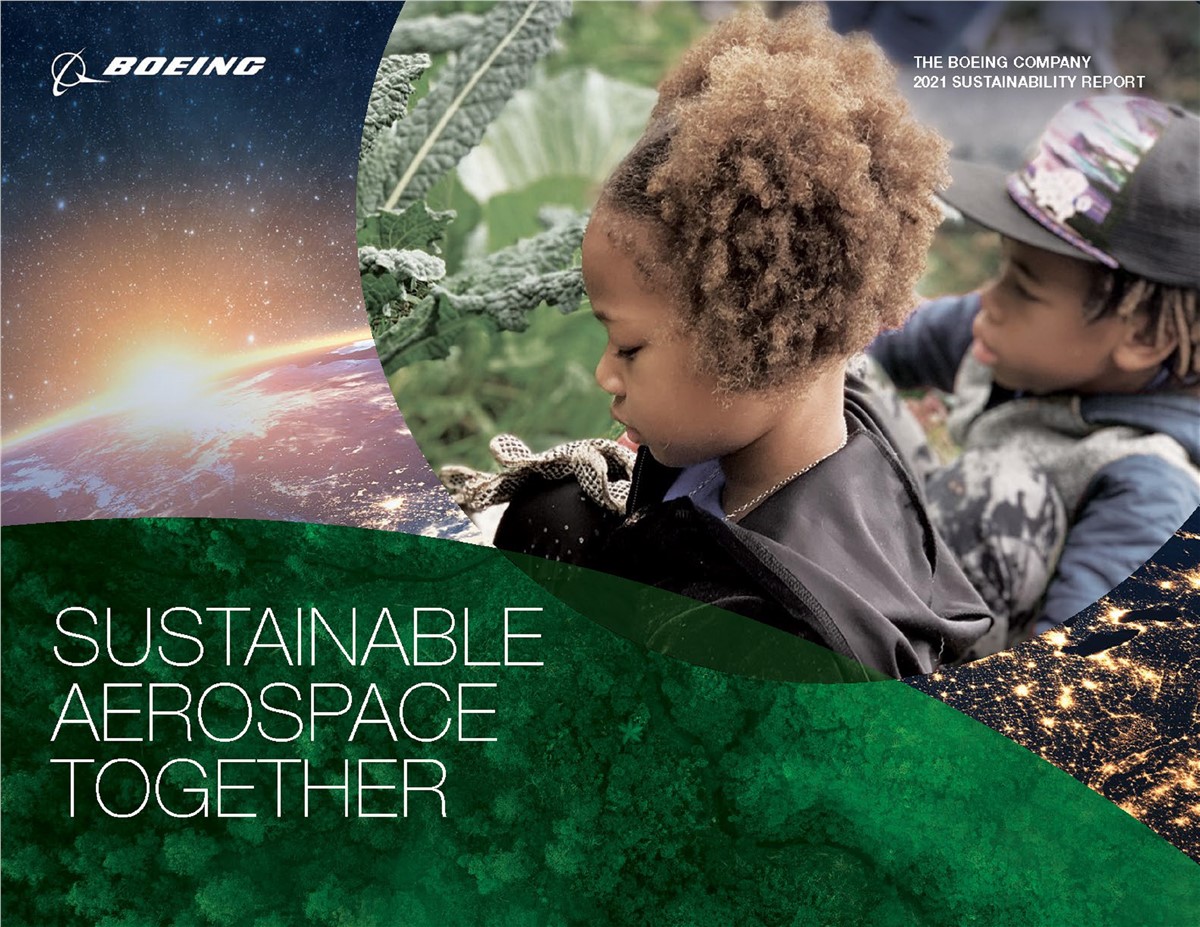 Boeing Releases 1st Sustainability Report, Charting Path to
