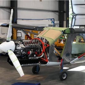 Image - Red aircraft Look Forward to Sealand's DHC-2 Beaver Fitted With the Red A03 Engine