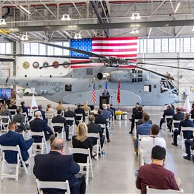 Image - 1st Connecticut-Built Sikorsky CH-53K Helicopter in Hands of USMC