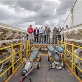 Advanced Weapons Elevators Completed Aboard USS Gerald R. Ford (CVN 78)