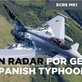 EUR260M Contracts Will See Leonardo Play Core Role in E-scan Radar for German and Spanish Typhoons