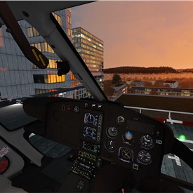VRM Switzerland and Airbus Helicopters Work Together to Qualify Under EASA Regulations the World's 1st H125 VR Simulator