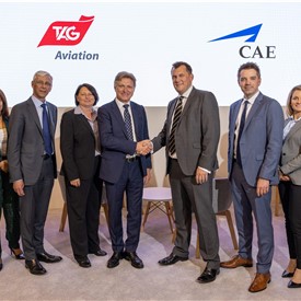 Image - CAE and TAG Aviation Group Extend Business Aviation Pilot Training Agreement Until 2025