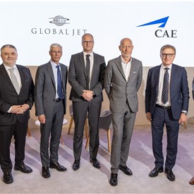 Image - CAE and Global Jet Renew Pilot Training Agreement for 5 Years