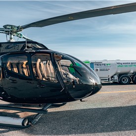 1st ACH130 Flying With Sustainable Aviation Fuel in Scandinavia