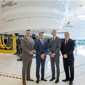 Image - Honda Aircraft Company Extends Partnership with FlightSafety International