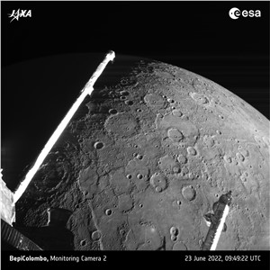 BepiColombo surveys Mercury's rich geology