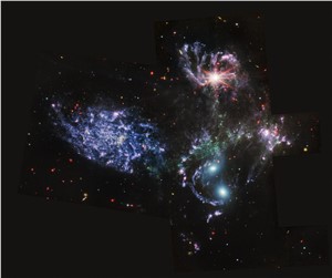 Stephan's Quintet - MIRI imaging