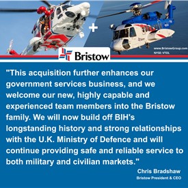 Image - Bristow Completes Acquisition of BIH Services Limited