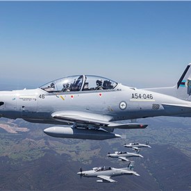 Image - PC-21 Aircraft Deploying to New Zealand for Exercise Raven Kahu