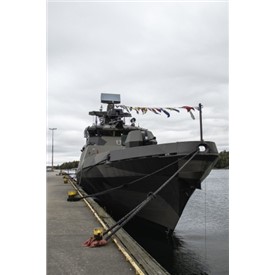 Image - Patria Delivered the Fourth and Last Modernized Hamina-Class Missile Boat to the Finnish Navy