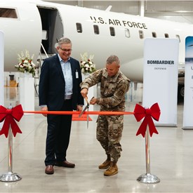 Image - Bombardier Defense Delivers High-performance Global Aircraft to the U.S. Air Force BACN Program