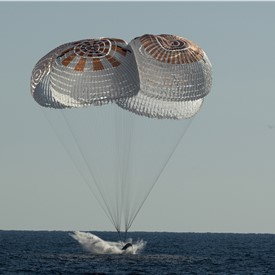 NASA's SpaceX Crew-4 Astronauts Safely Splash Down in Atlantic