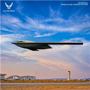 B-21 Raider artist rendering graphic Northrop Grumman &copy;