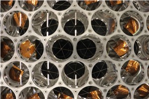 Corner cubes making up Retroreflector Array