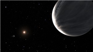 Illustration of Kepler 138 planetary system