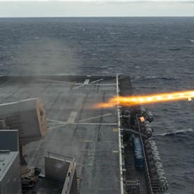 Image - USS America Conducts Missile Launch