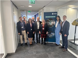 ESA 5G/6G Hub collaborators at ECSAT