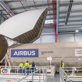 Image - Airbus Built Inmarsat-6 F2 Satellite Arrives on Board an Airbus Beluga in Florida for Launch