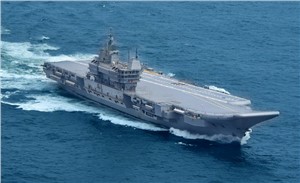 Indian Navy IAC-1 Vikrant Credit: Wikipedia &copy;