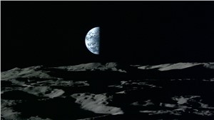 Moon and Earth imaged by Kaguya