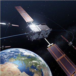 Four Galileo satellites