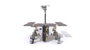 ExoMars rover: front view